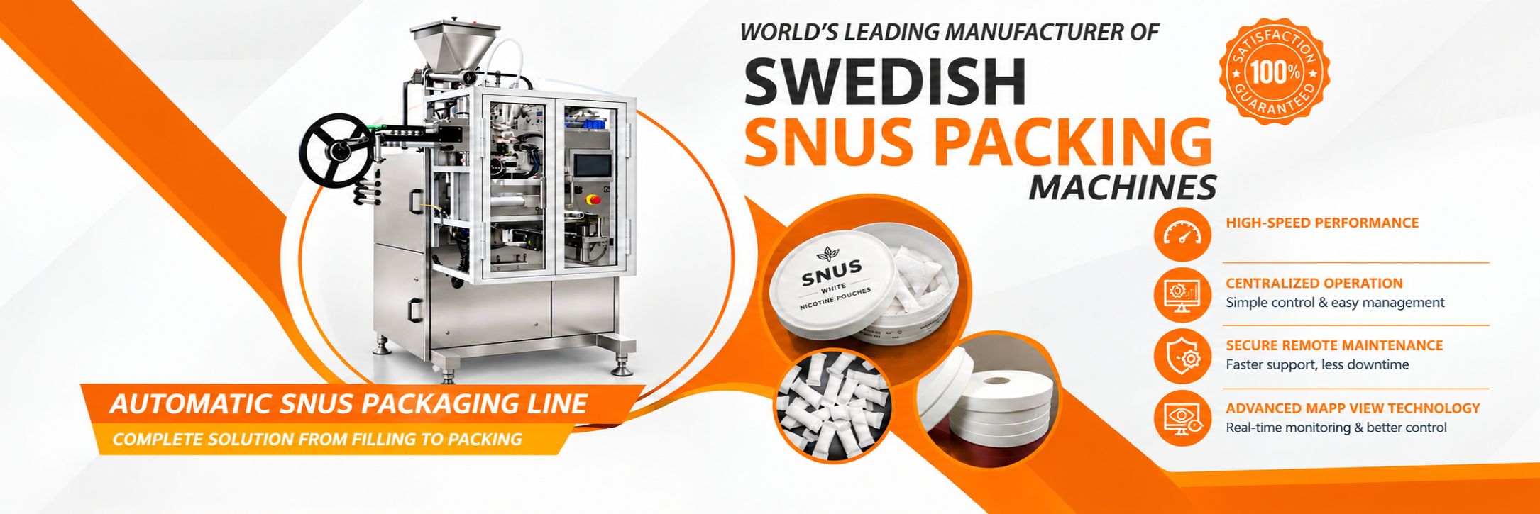 Nicotine Snus Packing Machine S2